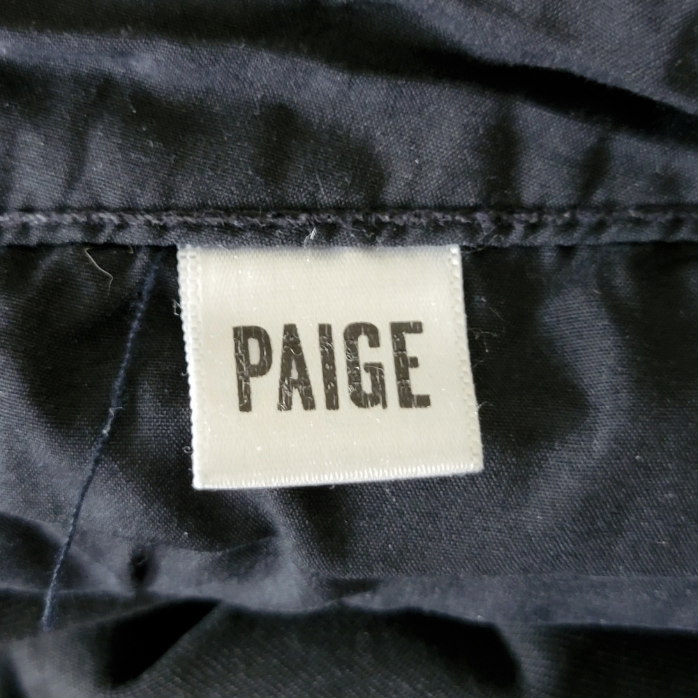 Paige 27 Hoxton Ultra Skinny Faded Black Fog Mid Rise Stretch Jegging Jeans - Picture 14 of 16